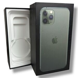 Apple iPhone 11 Pro EMPTY BOX W/Insert Midnight Green Replacement Packaging‎